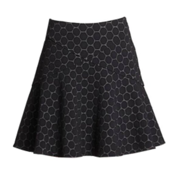 Marc By Marc Jacobs Leyna Dotty Fit & Flare Ponte Skirt ASO Spencer Hastings - Picture 6 of 12